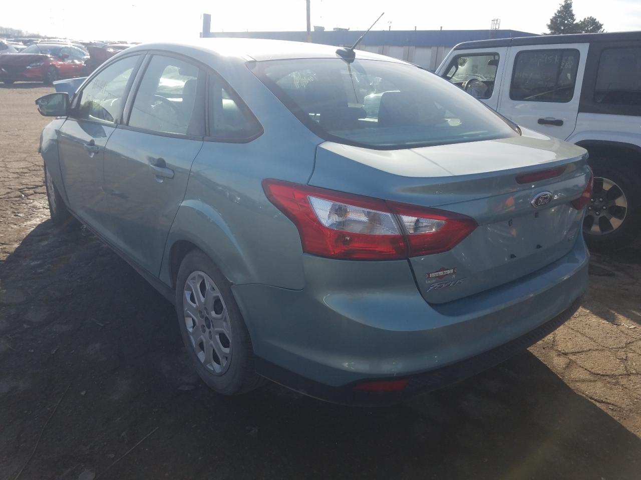 Photo 3 from auction – 2012 FORD FOCUS SE with VIN 1FAHP3F2XCL218805