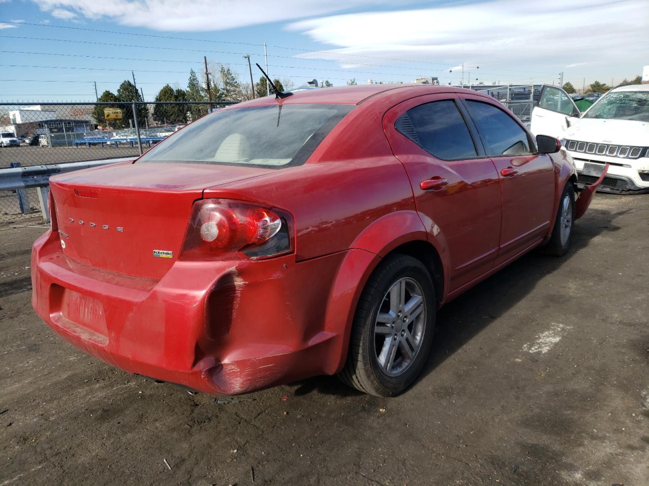 Photo 4 from auction – 2013 DODGE AVENGER SX with VIN 1C3CDZCG1DN709077