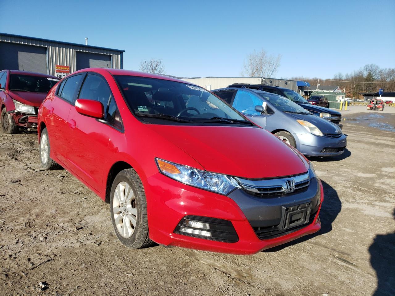 Photo 1 from auction – 2013 HONDA INSIGHT EX with VIN JHMZE2H75DS000042