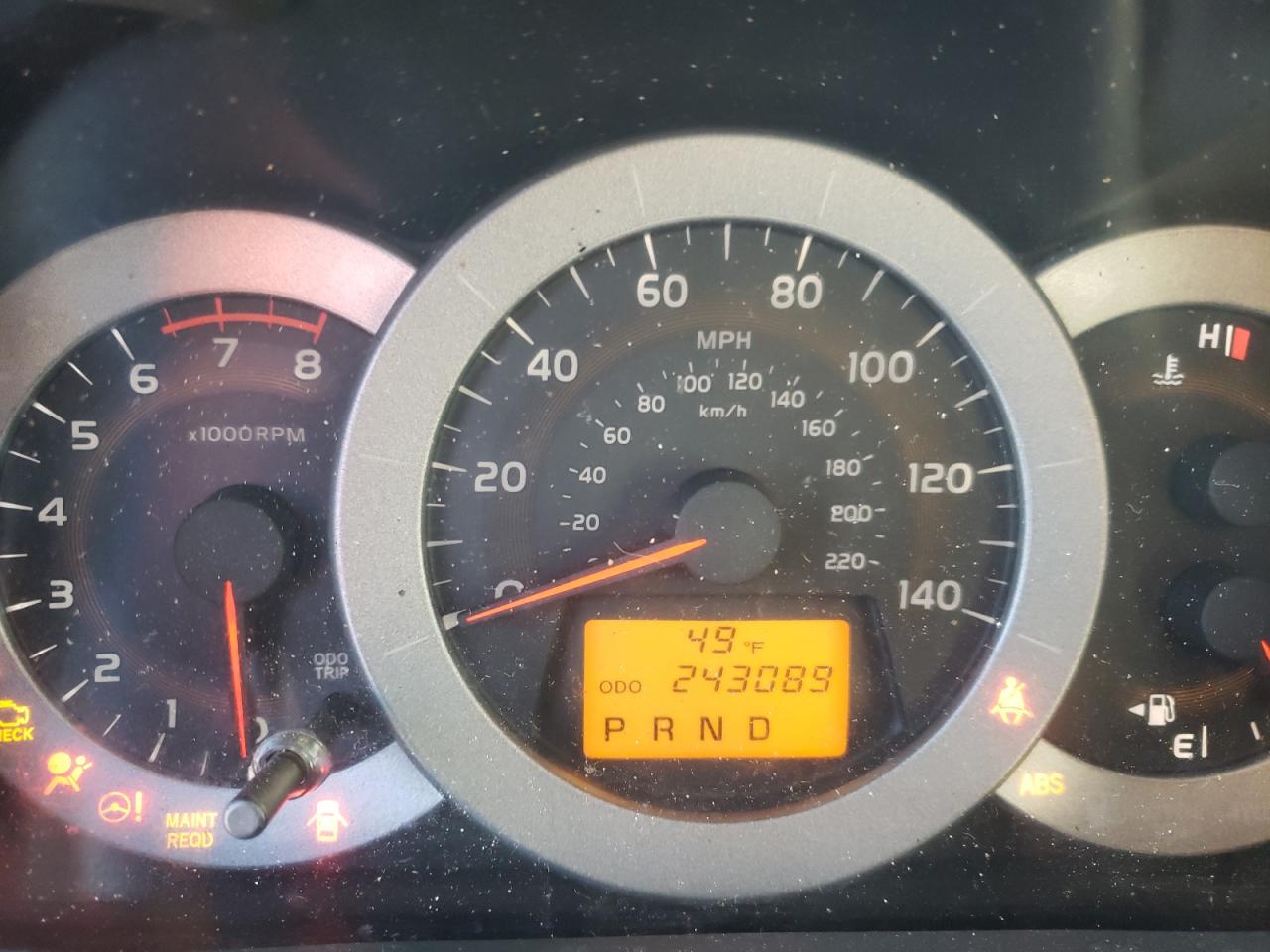 Photo 13 from auction – 2010 TOYOTA RAV4 LIMIT with VIN 2T3YF4DV7AW048848