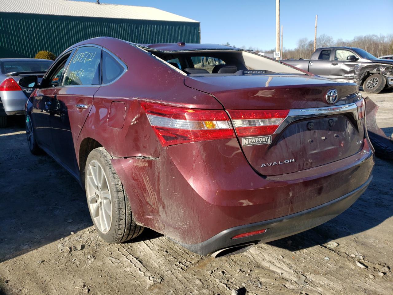 Photo 3 from auction – 2014 TOYOTA AVALON BAS with VIN 4T1BK1EBXEU132780