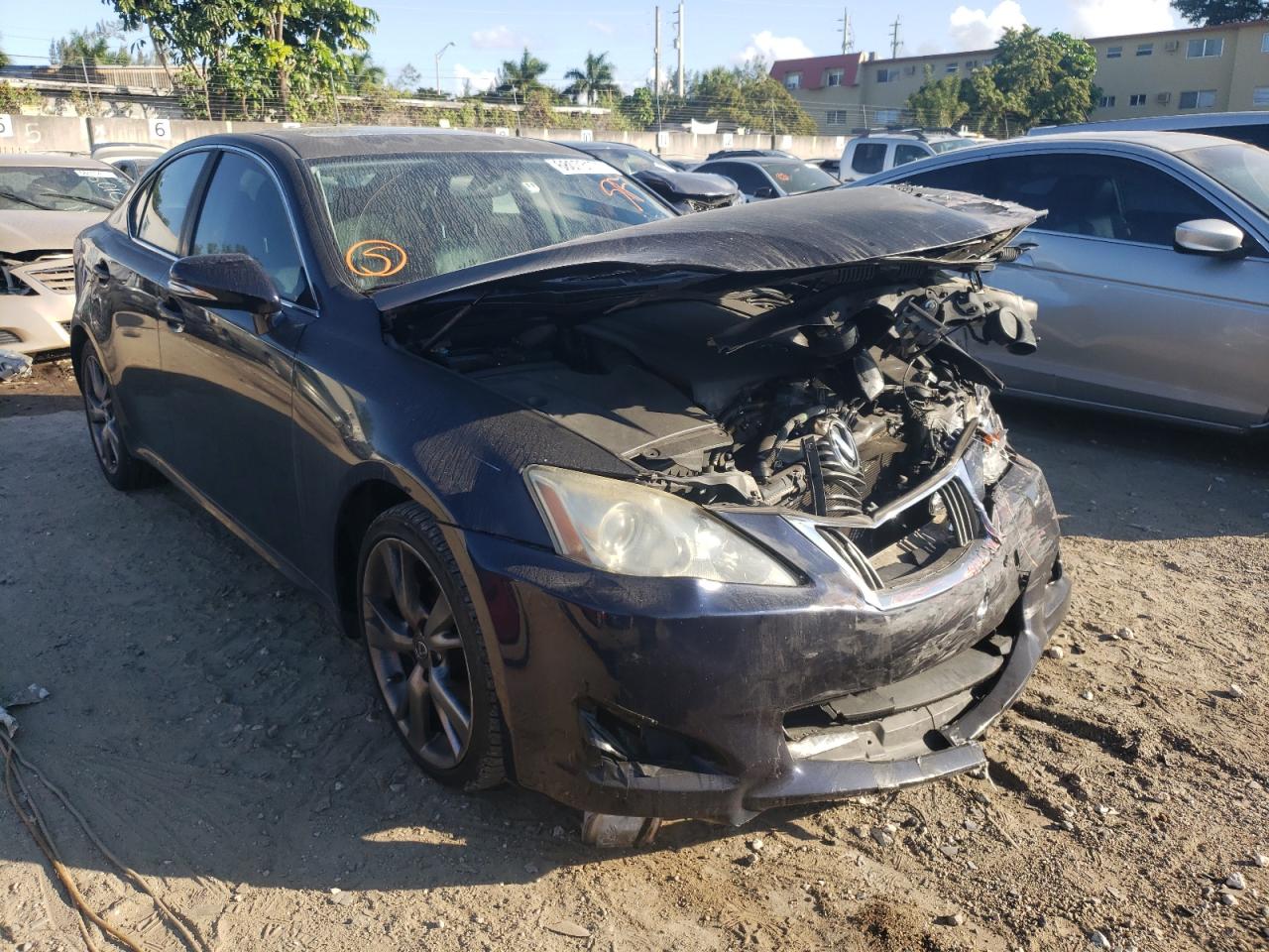 LEXUS IS 250 2010 with VIN JTHBF5C29A5126488 - Photo from auction