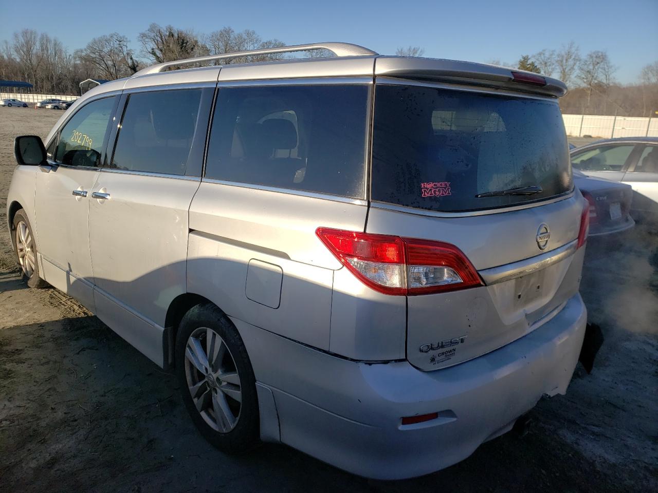 Photo 3 from auction – 2014 NISSAN QUEST S with VIN JN8AE2KP7E9107145