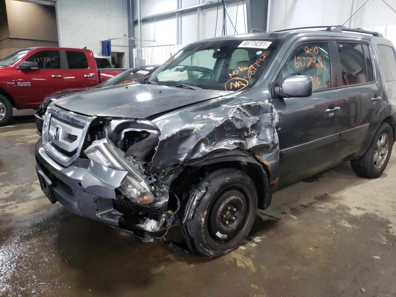 Photo 9 from auction – 2011 HONDA PILOT EXL with VIN 5FNYF4H59BB090973