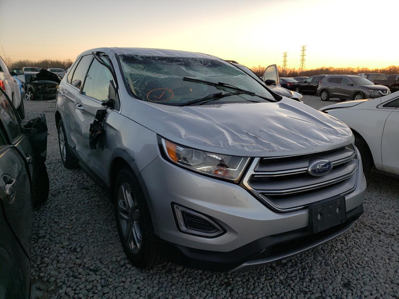 صورة رقم 1 من المزاد - 2017 FORD EDGE TITAN مع VIN 2FMPK3K93HBB53158