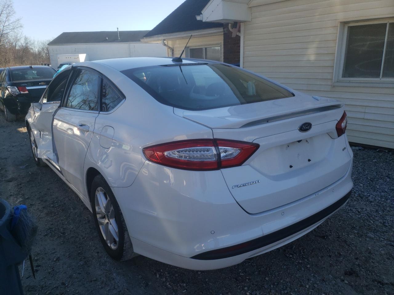 Photo 3 from auction – 2016 FORD FUSION SE with VIN 3FA6P0H76GR103513