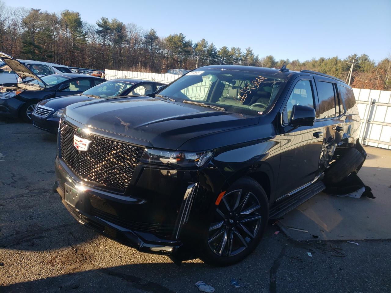 Photo 2 from auction – 2021 CADILLAC ESCALADE S with VIN 1GYS4FKL6MR259062