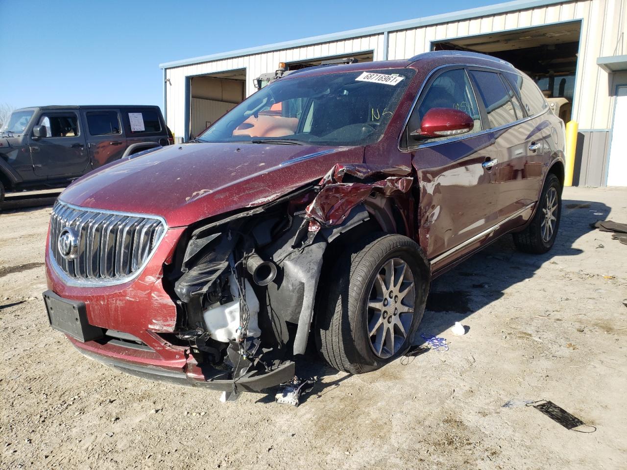 Photo 9 from auction – 2017 BUICK ENCLAVE with VIN 5GAKVBKD4HJ115696