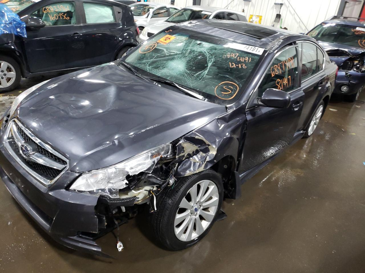 Photo 9 from auction – 2011 SUBARU LEGACY 2.5 with VIN 4S3BMCL68B3256306