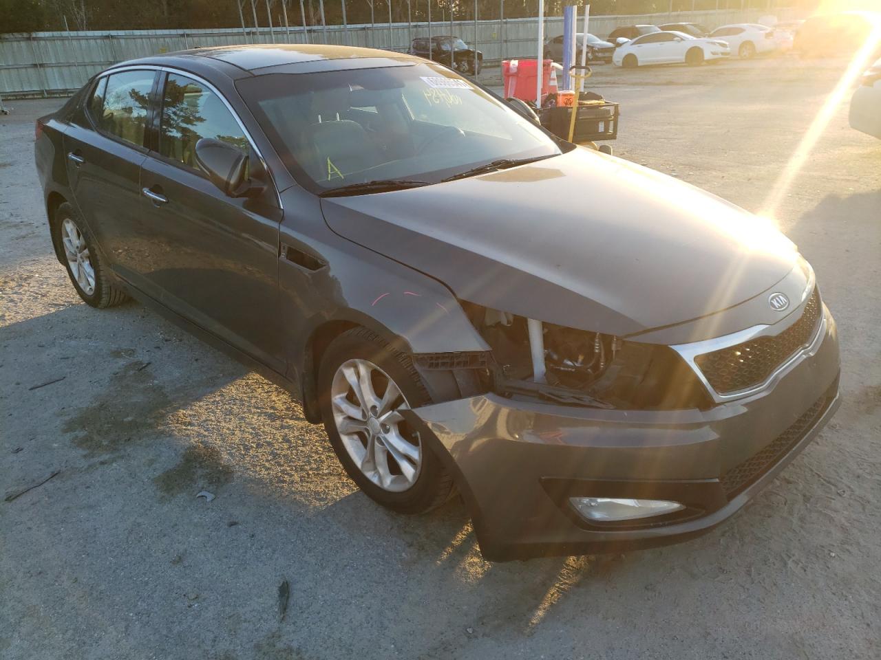 KIA OPTIMA EX 2012 with VIN 5XXGN4A79CG064348 - Photo from auction