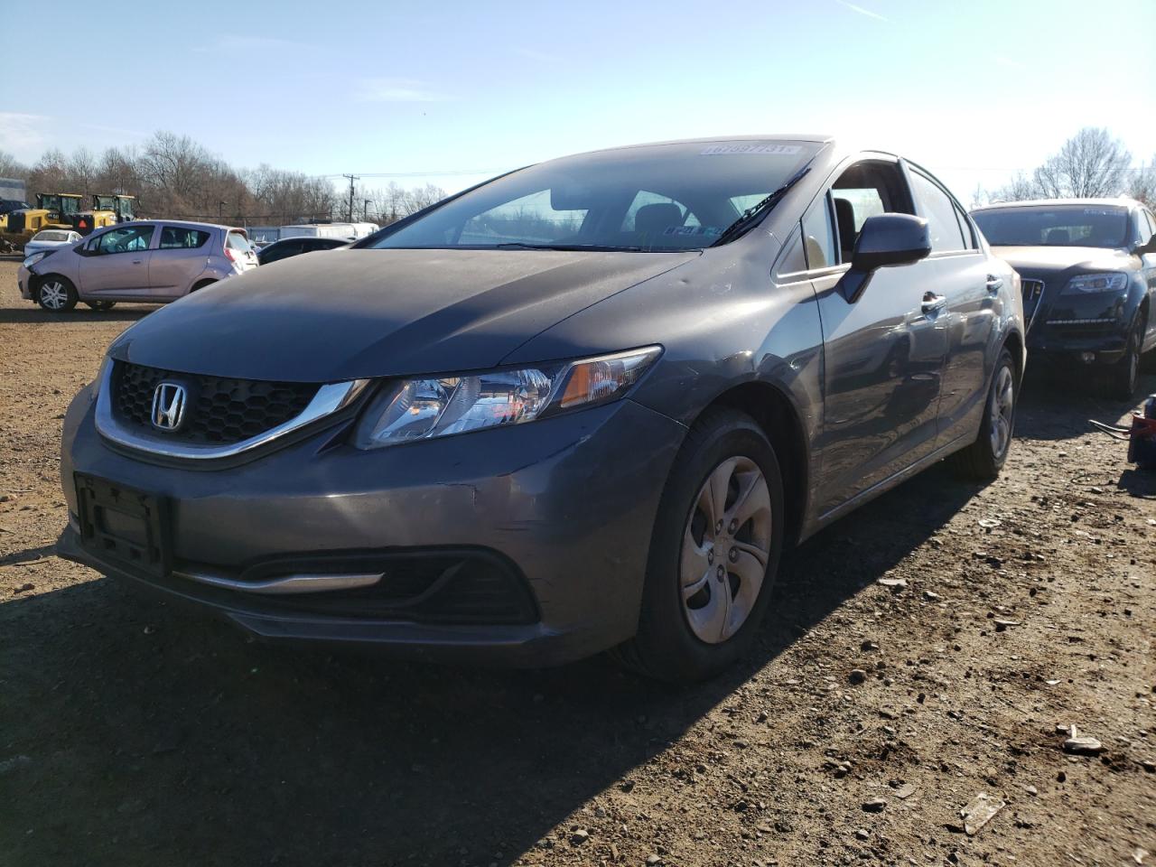 Photo 2 from auction – 2013 HONDA CIVIC LX with VIN 19XFB2F5XDE222433