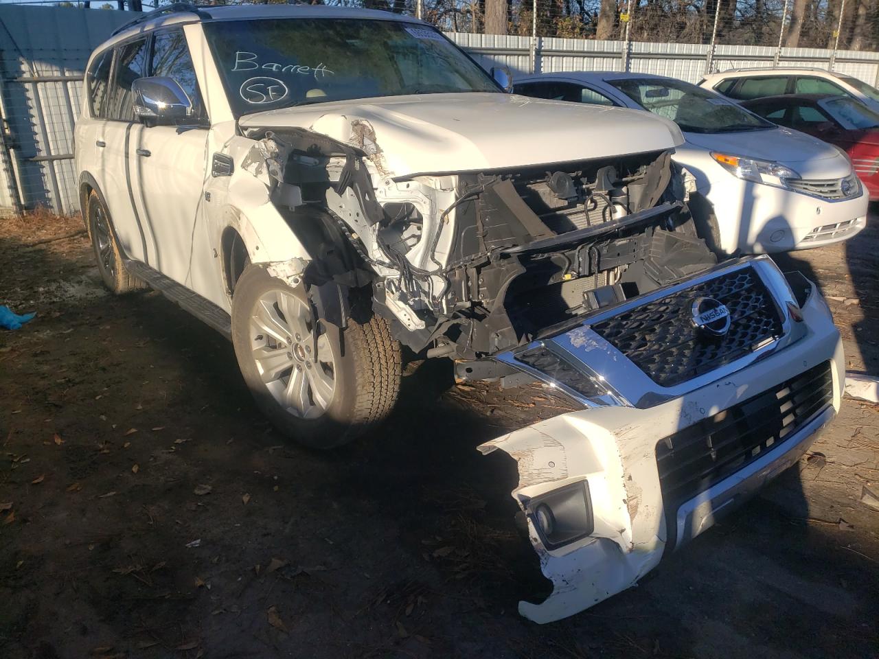 NISSAN ARMADA PLA 2017 with VIN JN8AY2NF4H9303087 - Photo from auction
