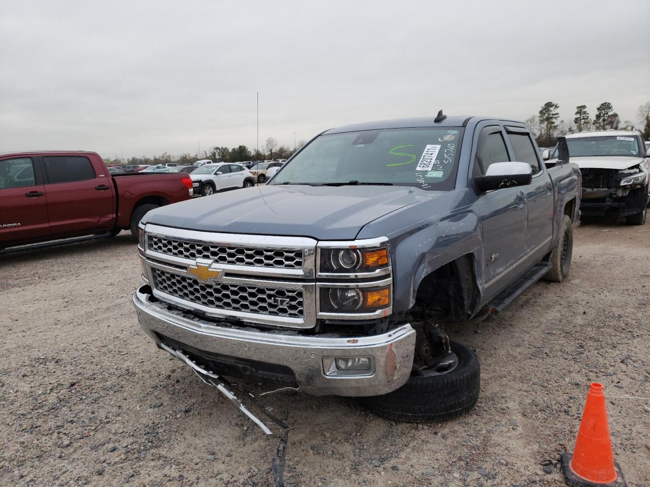 Photo 2 from auction – 2015 CHEVROLET SILVERADO with VIN 3GCPCSECXFG515760