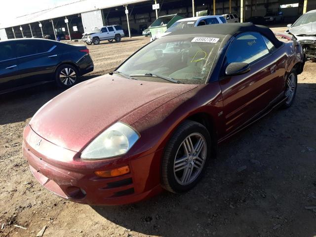 Photo 2 from auction – 2003 MITSUBISHI ECLIPSE SP with VIN 4A3AE55H93E171738