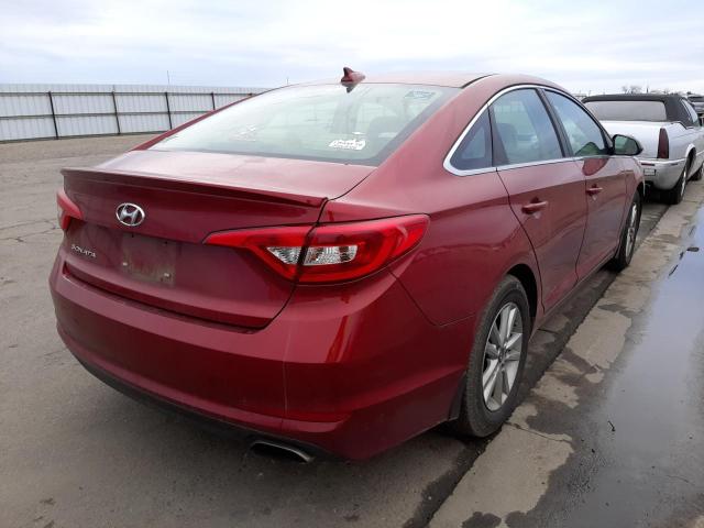 Photo 4 from auction – 2015 HYUNDAI SONATA SE with VIN 5NPE24AF0FH169103