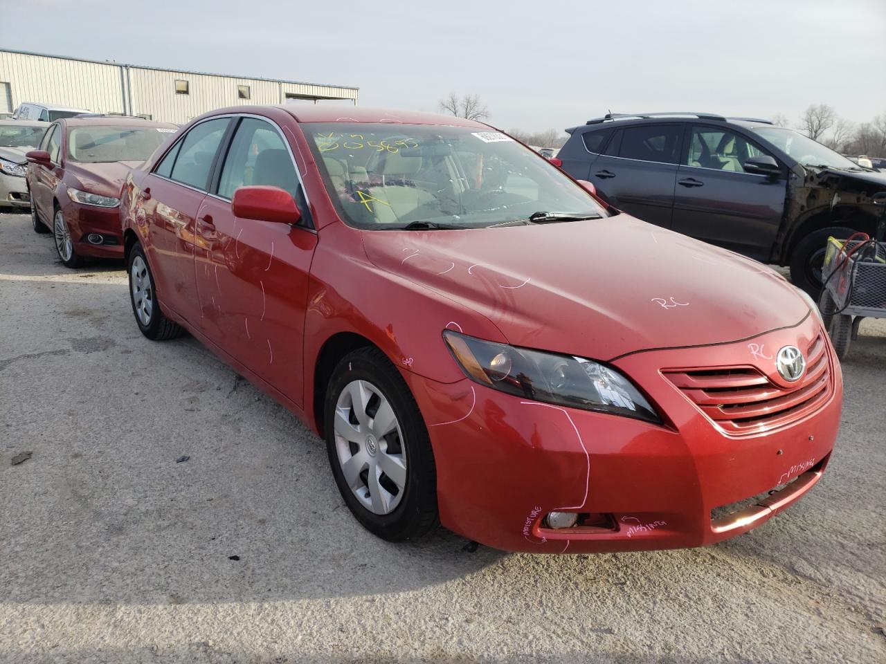 TOYOTA CAMRY CE 2007 with VIN 4T4BE46K27R005893 - Photo from auction