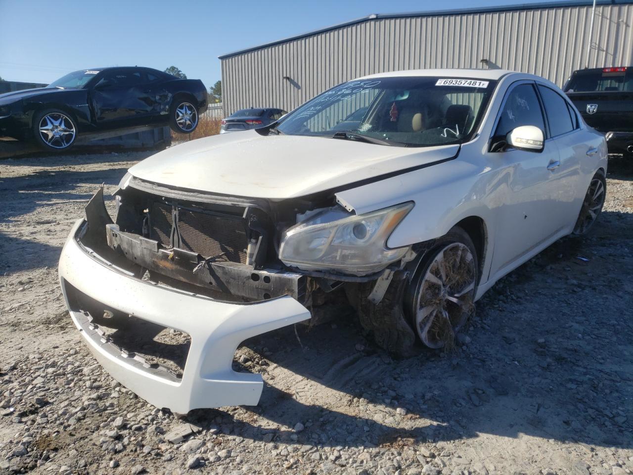 Photo 2 from auction – 2013 NISSAN MAXIMA S with VIN 1N4AA5AP4DC828606