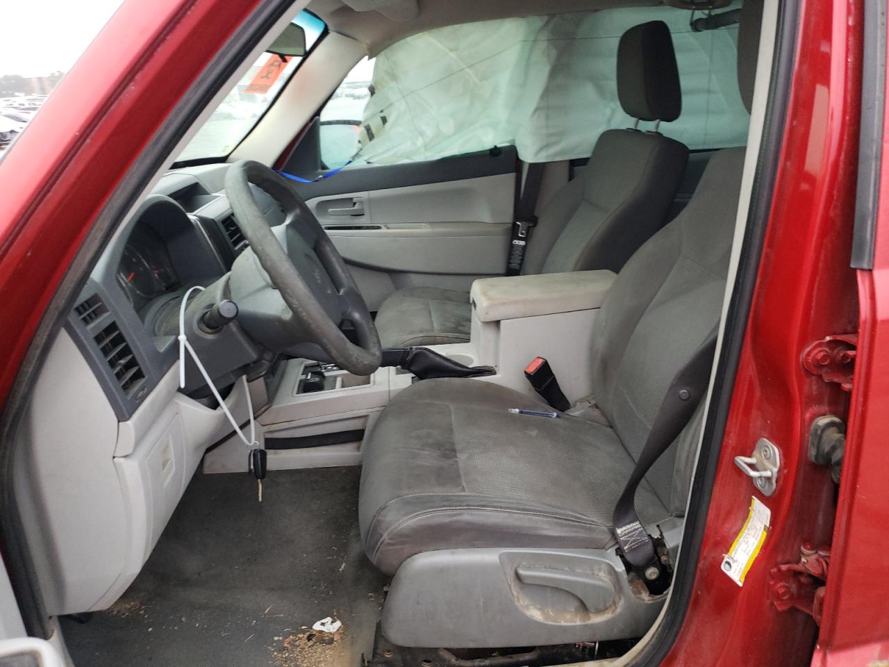 Photo 5 from auction – 2008 JEEP LIBERTY SP with VIN 1J8GN28K08W180650