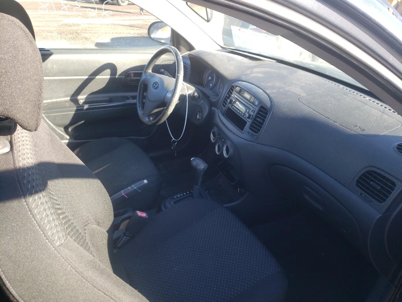Photo 5 from auction – 2008 HYUNDAI ACCENT BAS with VIN KMHCN35C68U100302