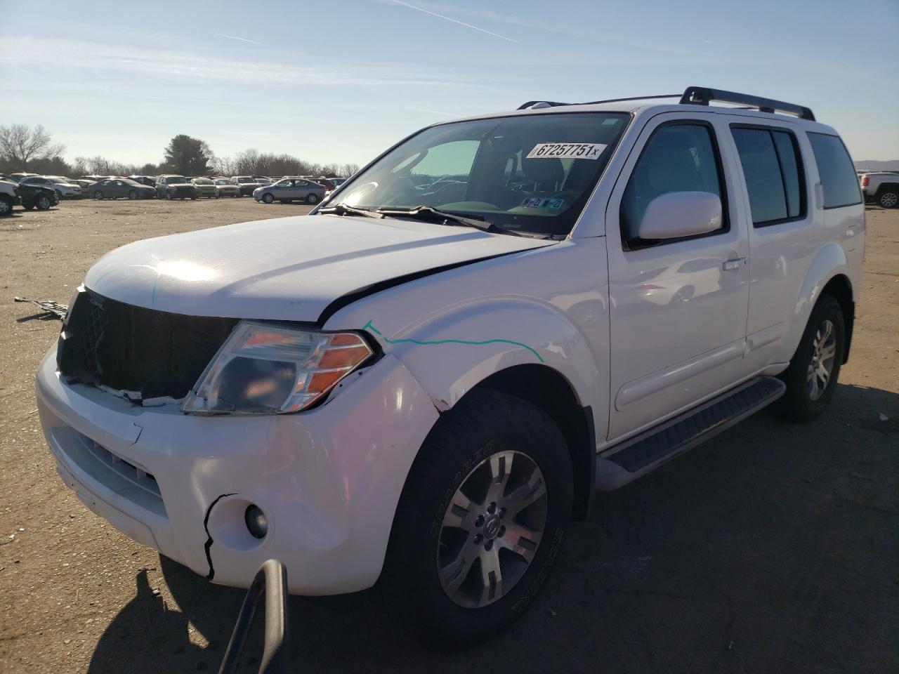 Photo 2 from auction – 2010 NISSAN PATHFINDER with VIN 5N1AR1NBXAC622479