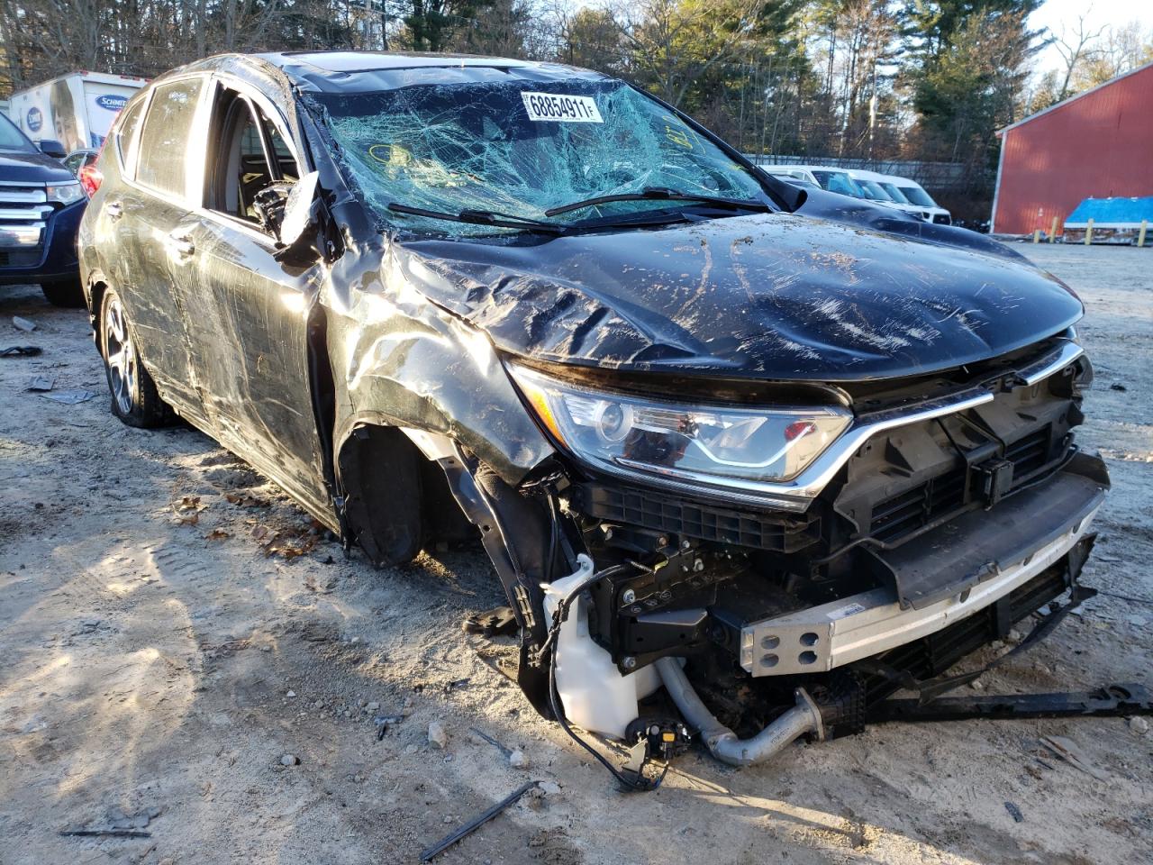Photo 1 from auction – 2017 HONDA CR-V EX with VIN 5J6RW2H54HL064211