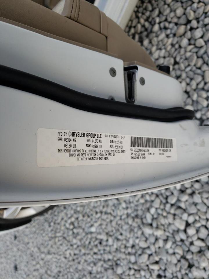 Photo 10 from auction – 2012 DODGE CHARGER SE with VIN 2C3CDXBG4CH211050