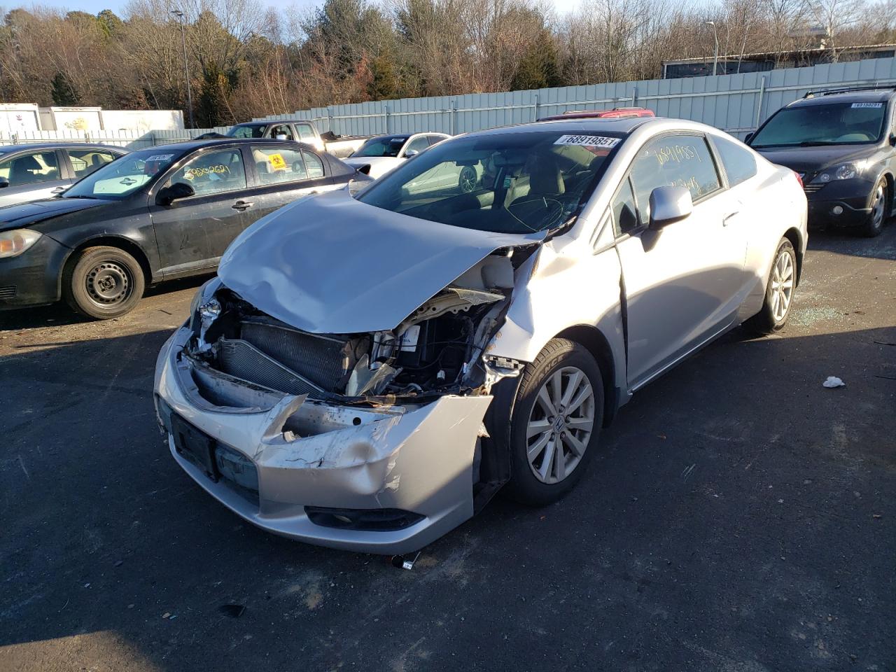 Photo 2 from auction – 2012 HONDA CIVIC EX with VIN 2HGFG3B84CH522013