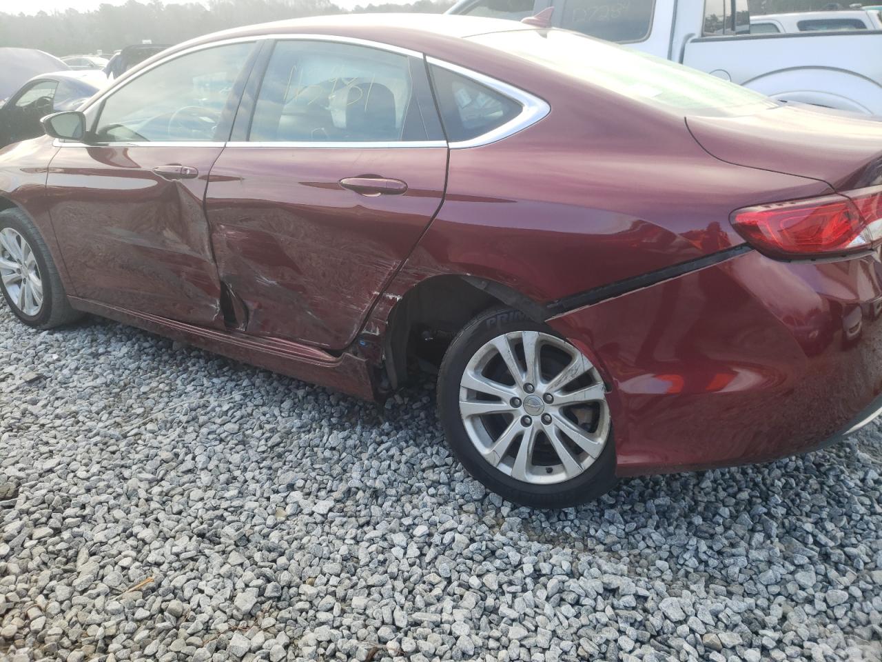 Photo 9 from auction – 2017 CHRYSLER 200 LIMITE with VIN 1C3CCCAB5HN507646
