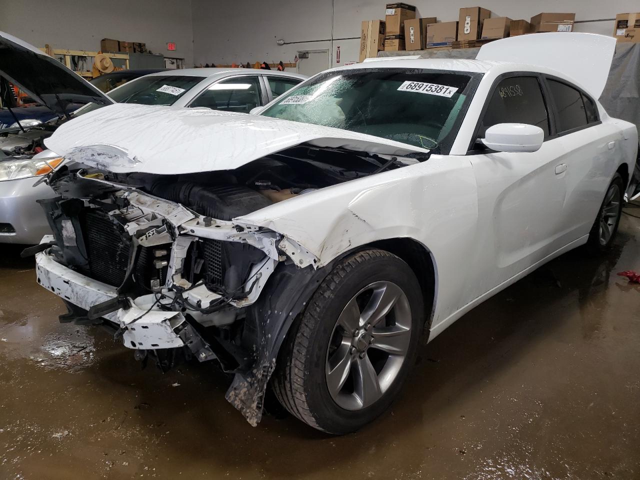 Photo 2 from auction – 2016 DODGE CHARGER SX with VIN 2C3CDXHG0GH186631