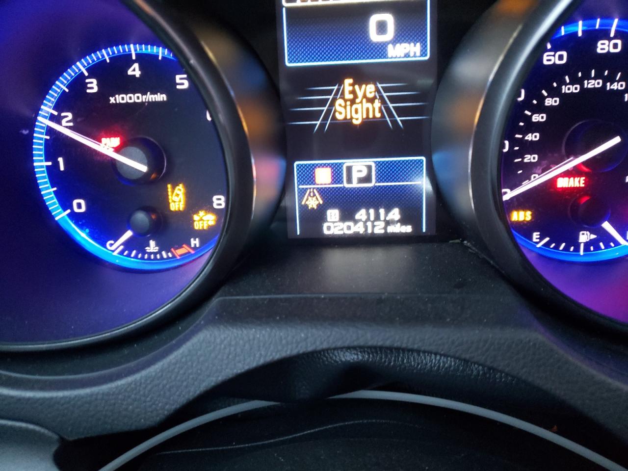 Photo 8 from auction – 2019 SUBARU LEGACY 2.5 with VIN 4S3BNAB61K3009244