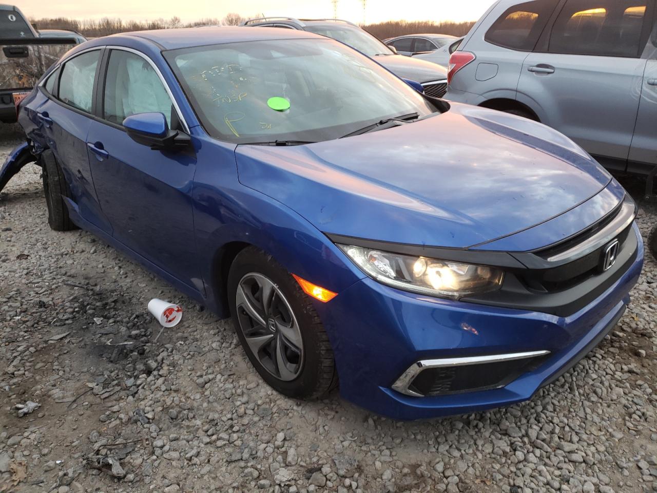 HONDA CIVIC LX 2021 with VIN 2HGFC2F60MH517634 - Photo from auction