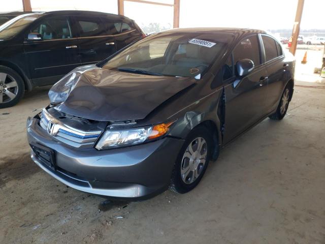 Photo 2 from auction – 2012 HONDA CIVIC HYBR with VIN JHMFB4F21CS002934