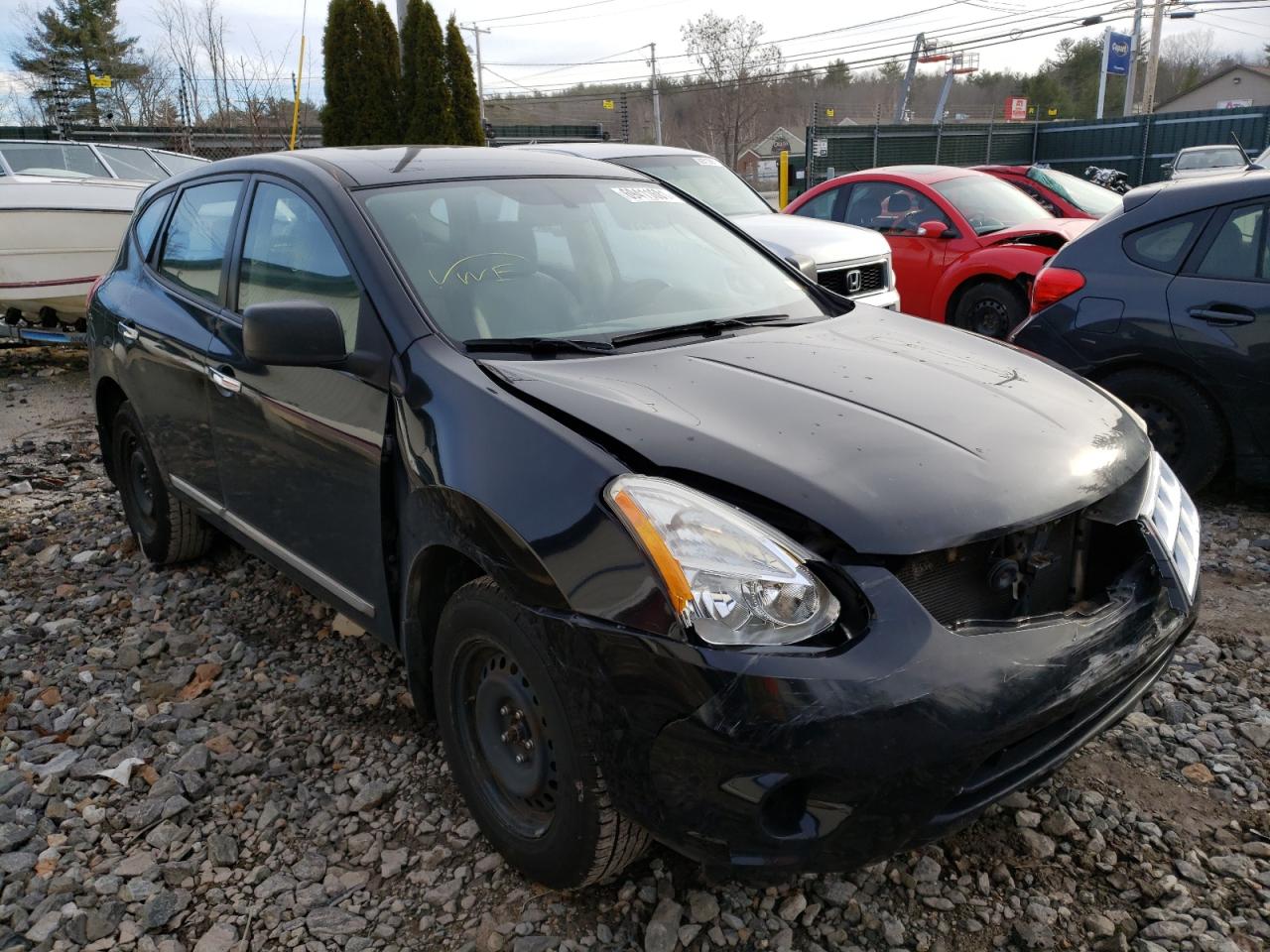 NISSAN ROGUE S 2011 with VIN JN8AS5MV7BW680243 - Photo from auction