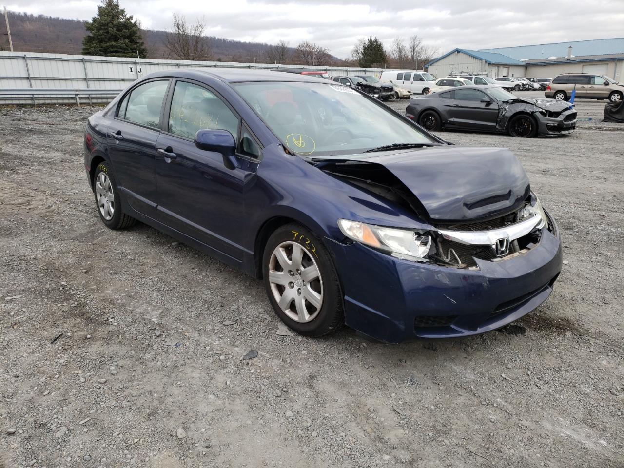 Photo 1 from auction – 2011 HONDA CIVIC LX with VIN 2HGFA1F56BH507727
