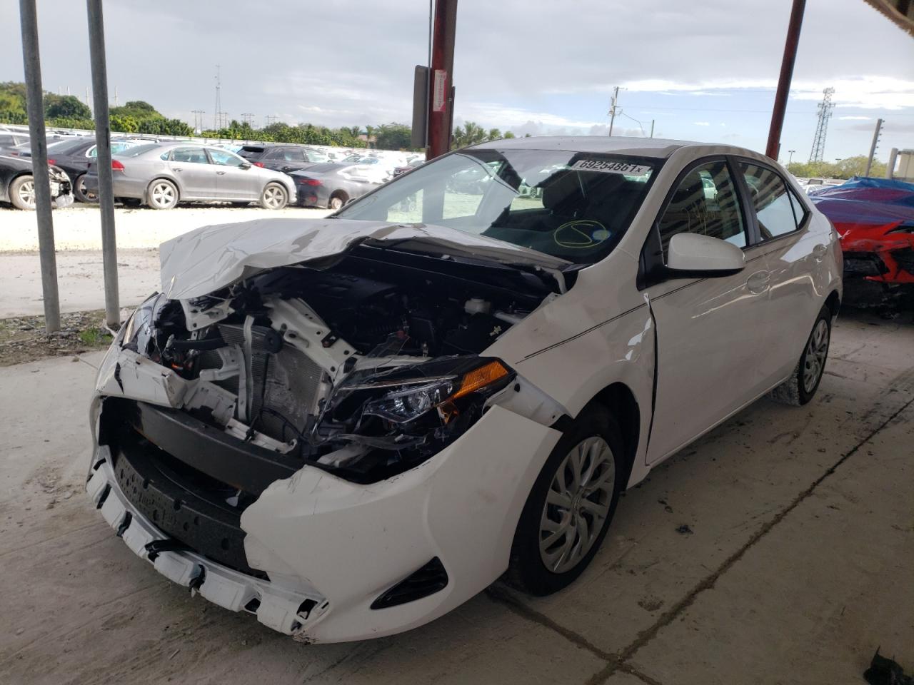 Photo 2 from auction – 2018 TOYOTA COROLLA L with VIN 2T1BURHE4JC060095