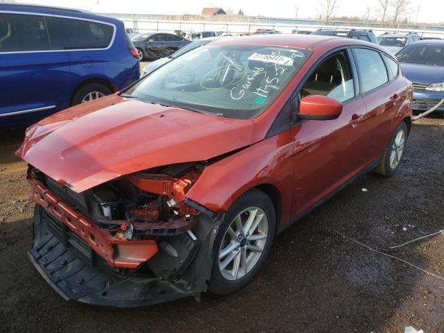 Photo 2 from auction – 2018 FORD FOCUS SE with VIN 1FADP3K2XJL282201
