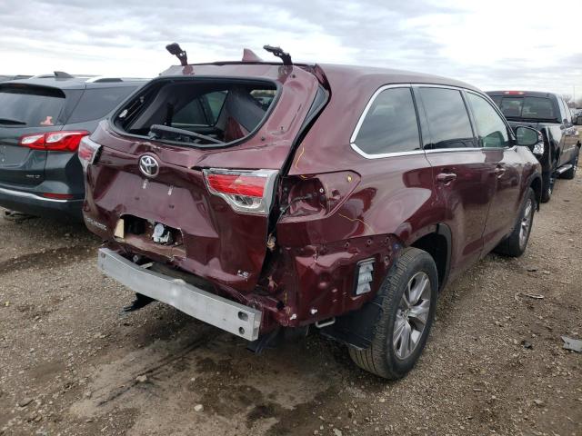 Photo 4 from auction – 2015 TOYOTA HIGHLANDER with VIN 5TDZKRFH0FS087343