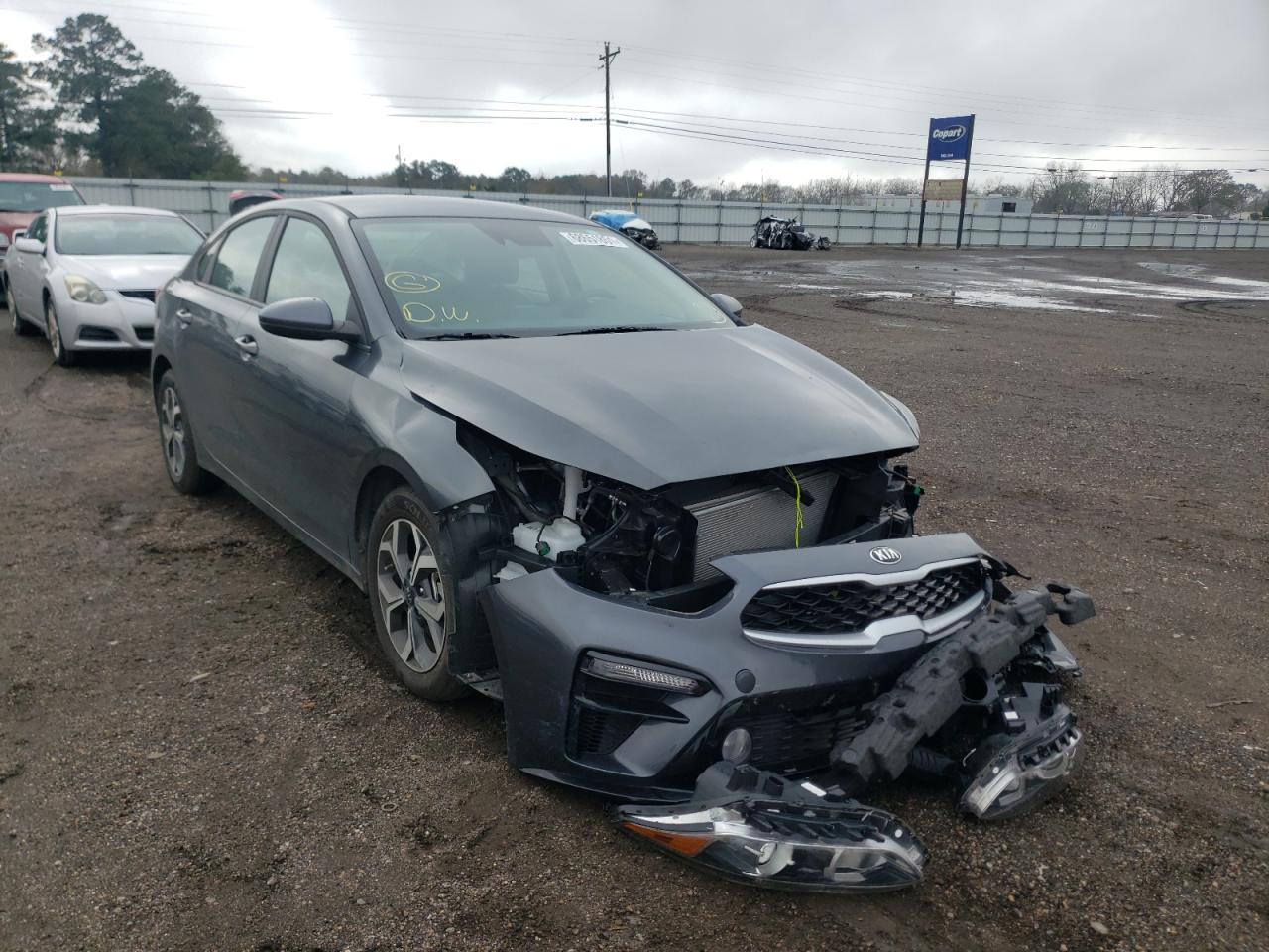 KIA FORTE FE 2021 with VIN 3KPF24AD7ME357413 - Photo from auction