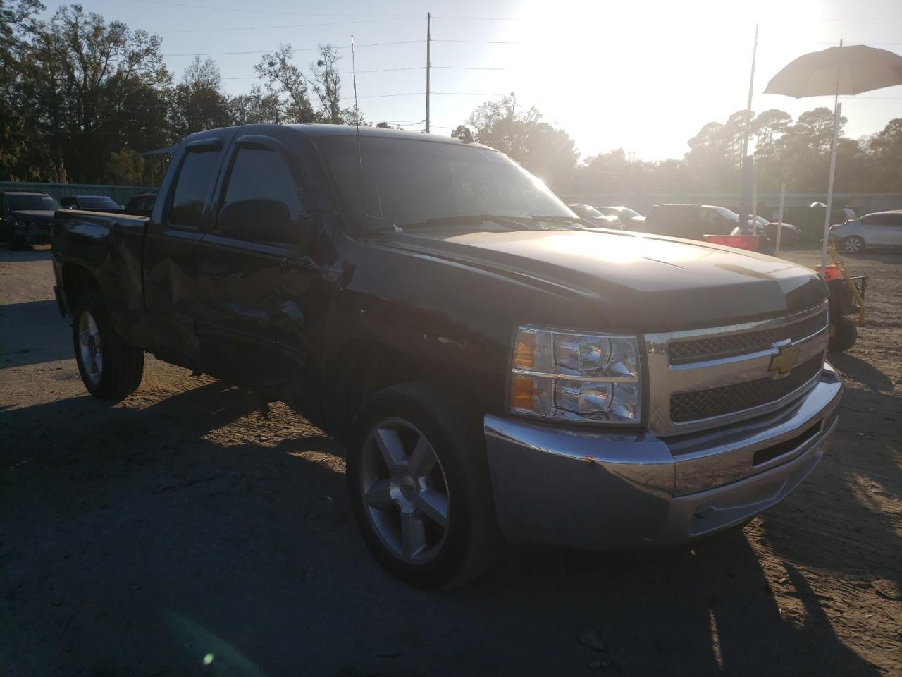 CHEVROLET SILVERADO 2013 with VIN 1GCRCSE06DZ128165 - Photo from auction