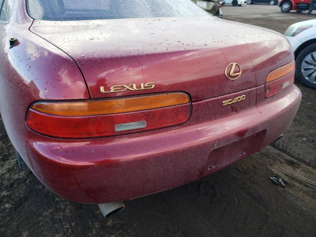 Photo 9 from auction – 1992 LEXUS SC 400 with VIN JT8UZ30C8N0013104