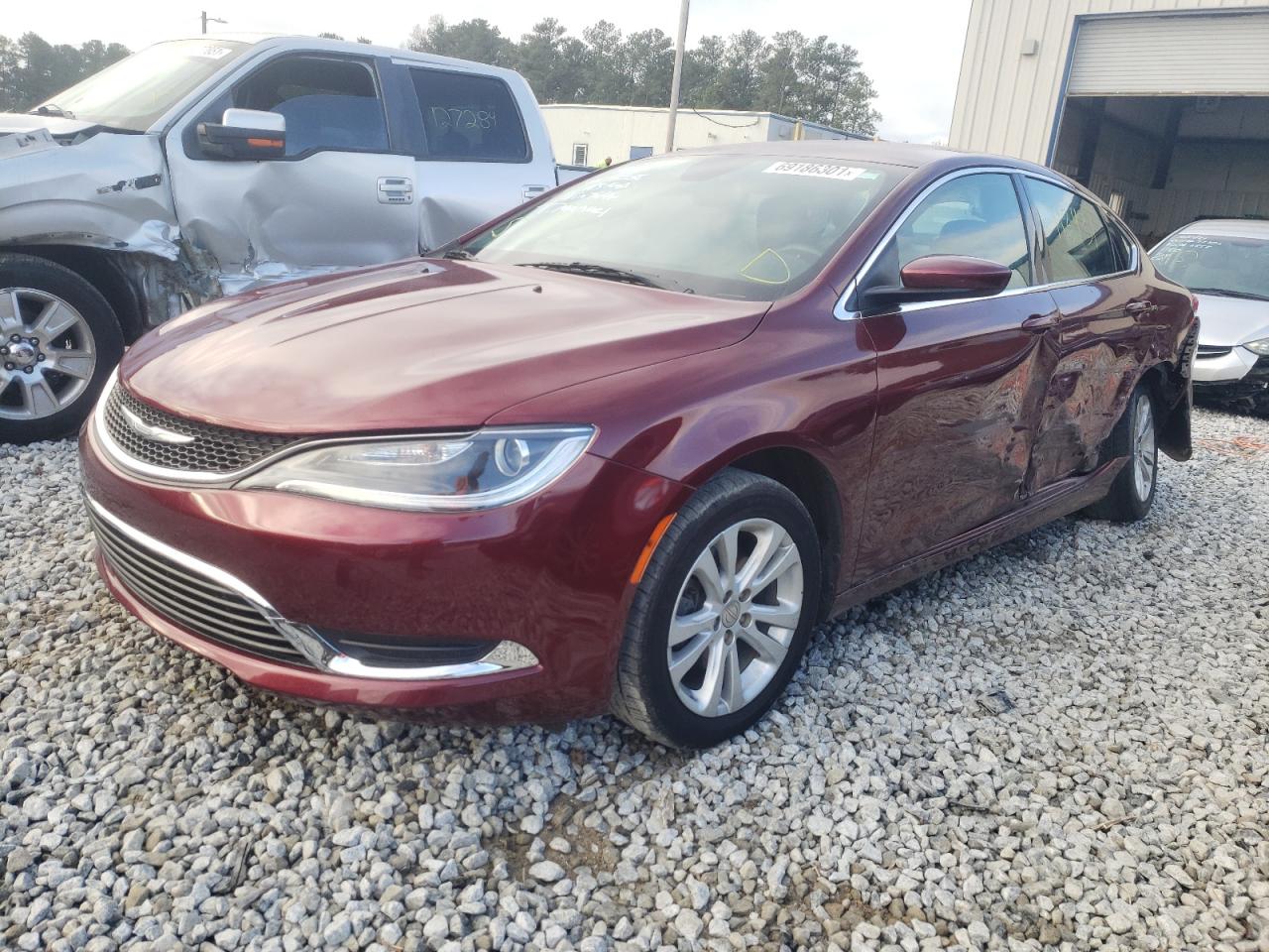 Photo 2 from auction – 2017 CHRYSLER 200 LIMITE with VIN 1C3CCCAB5HN507646