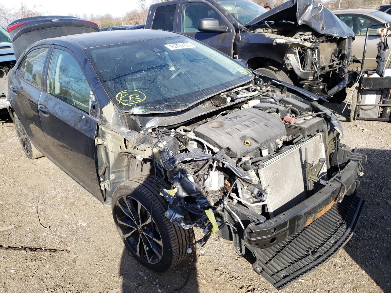 TOYOTA COROLLA L 2018 with VIN 2T1BURHE4JC006490 - Photo from auction
