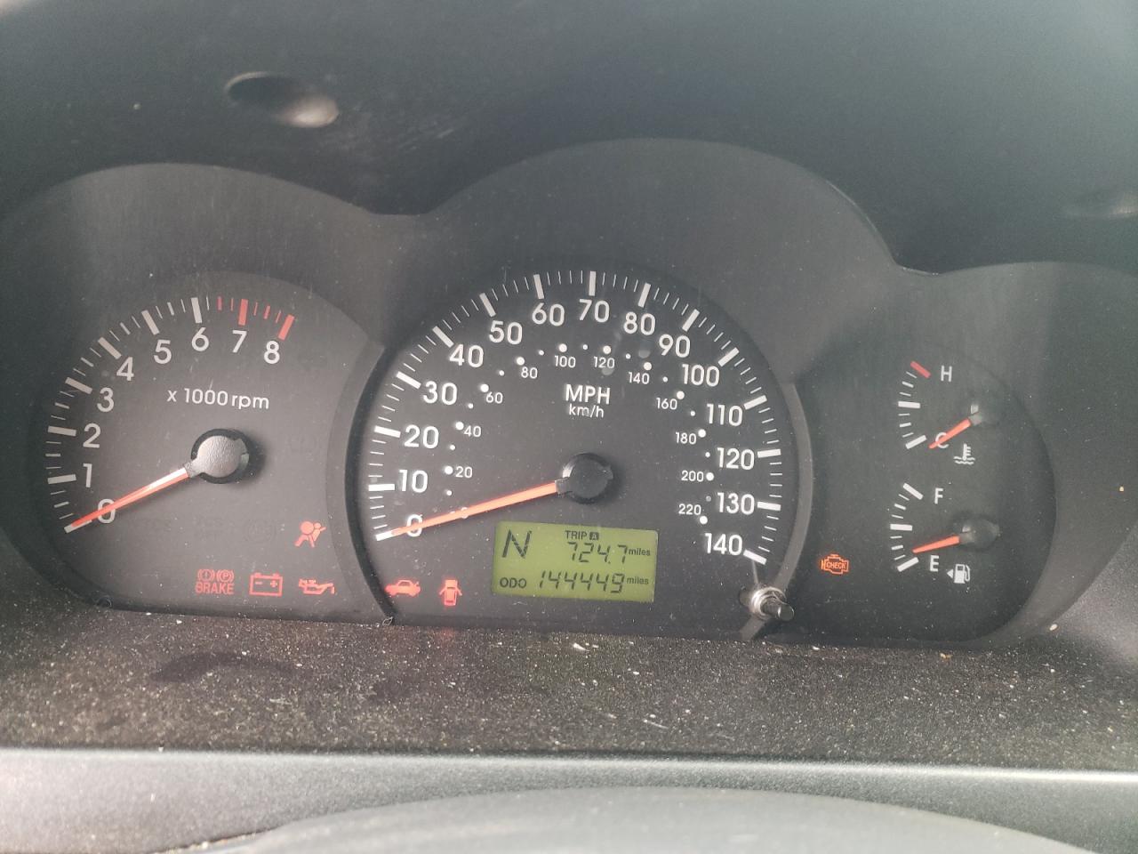 Photo 8 from auction – 2006 KIA SPECTRA LX with VIN KNAFE121X65251656
