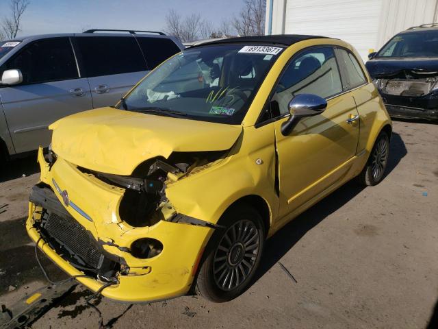 Photo 2 from auction – 2012 FIAT 500 LOUNGE with VIN 3C3CFFERXCT119661
