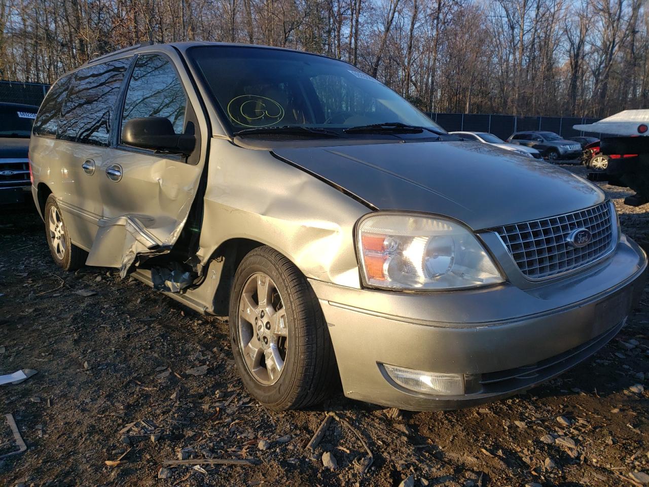 FORD FREESTAR L 2006 with VIN 2FMDA58206BA11603 - Photo from auction