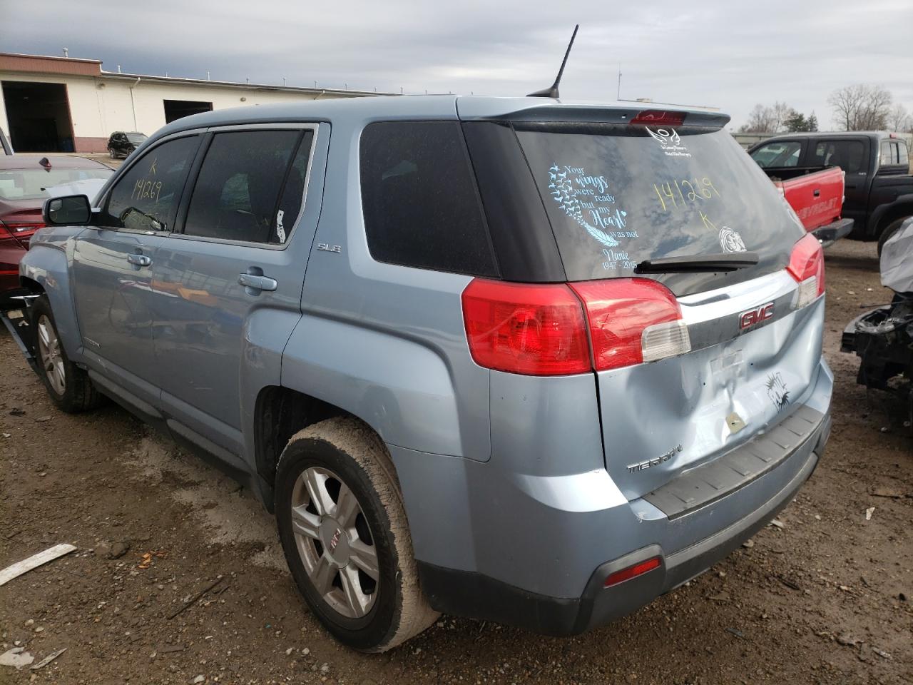 Photo 3 from auction – 2014 GMC TERRAIN SL with VIN 2GKALMEK1E6141269