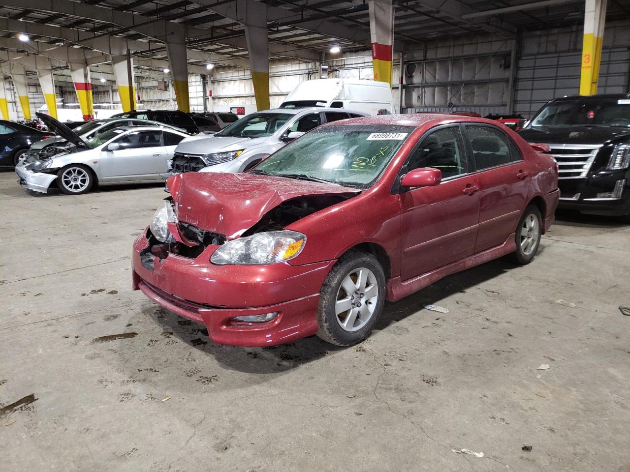 Photo 2 from auction – 2005 TOYOTA COROLLA CE with VIN 1NXBR32E85Z396523