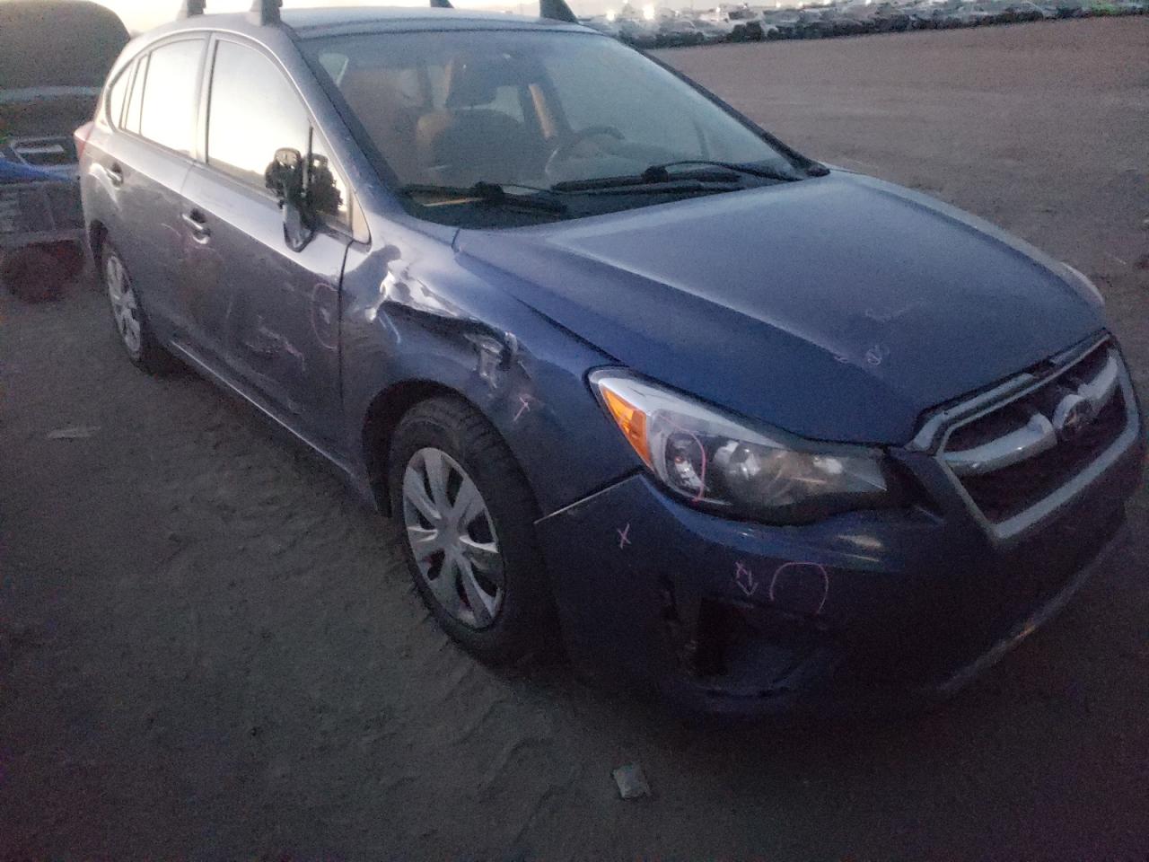 Photo 9 from auction – 2013 SUBARU IMPREZA with VIN JF1GPAA67D2899667