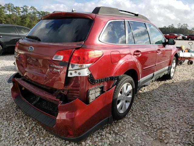 Photo 4 from auction – 2011 SUBARU OUTBACK 2. with VIN 4S4BRBKC4B3404837