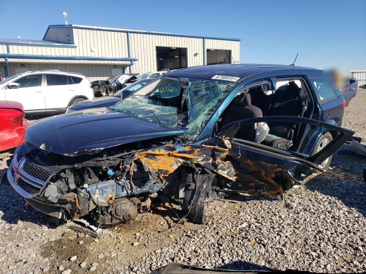 Photo 2 from auction – 2013 DODGE JOURNEY SE with VIN 3C4PDCAB8DT576741